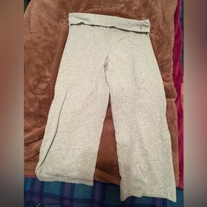 American Eagle Outfitters yoga pants with fold over waist band